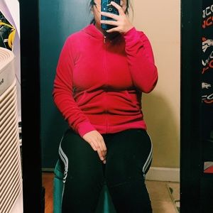 Vintage Suede Juicy Couture Zip-Up Jacket